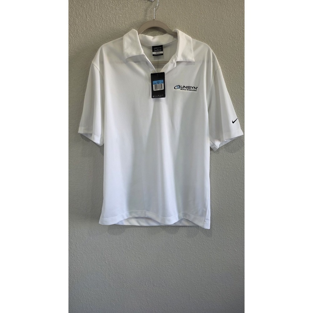 Mens White Polo NIKE